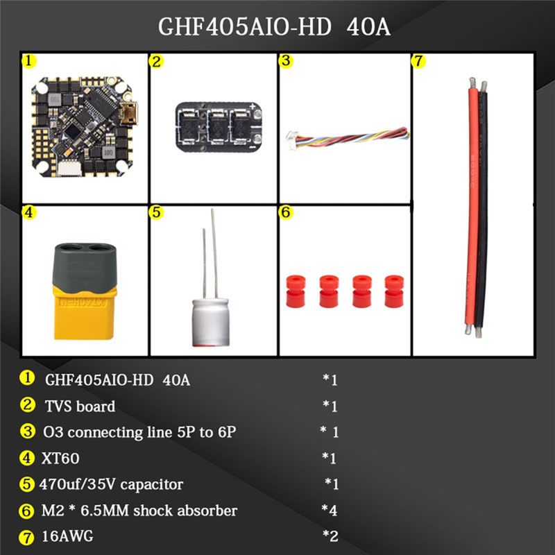 Controlador de Vuelo AIO ABTI- - Drone Flight Controller reseña y precio