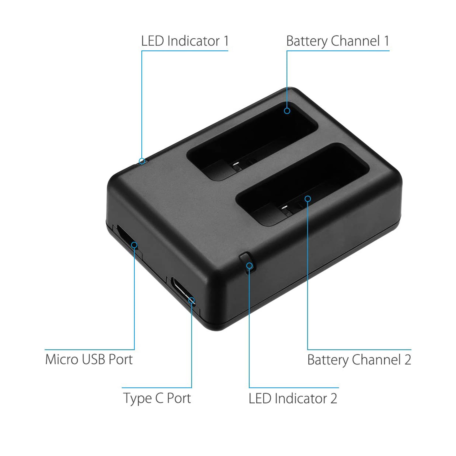 Adecuado para GOPRO Hero 5 car - Drone Charger reseña y precio
